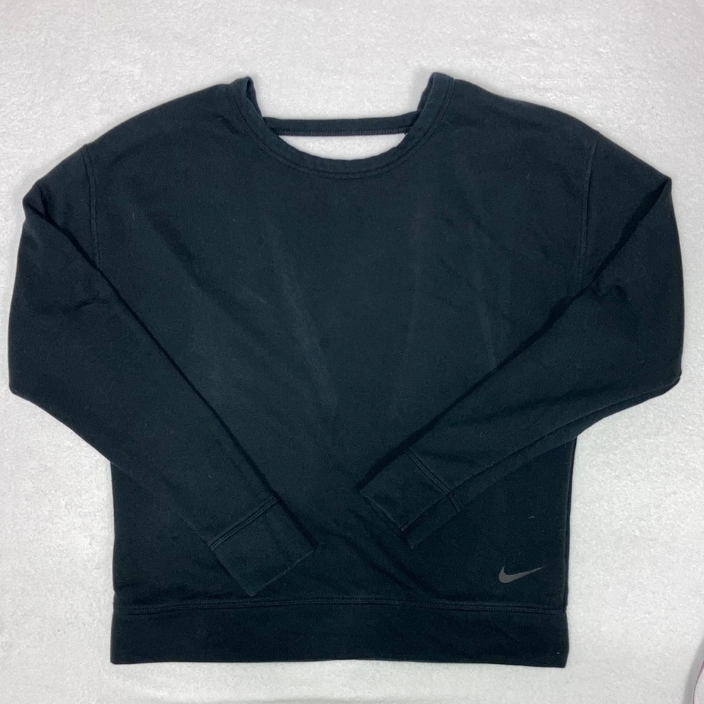 Nike dri fit xs open back sweatshirt